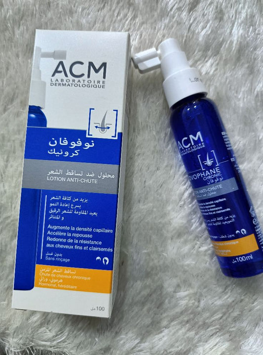 🟦💧 ACM Novophane Chronic – ودّعي تساقط الشعر من الجذور! 💧🟦