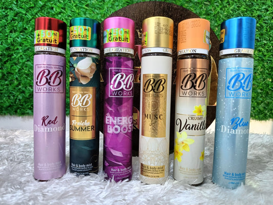 عطور BB Works Hair & Body Mist 🌸